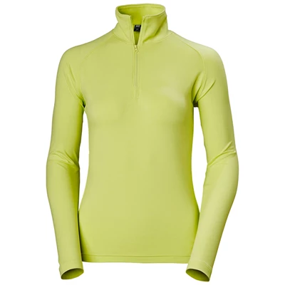 Dámské Aktivní Střední Vrstvy Helly Hansen W Verglas 1/2 Zip Up Žluté | UTRJA-8619