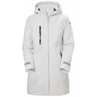 Dámské Bundy Do Deště Helly Hansen W Adore Insulated Šedé | ANZST-2706