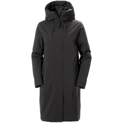 Dámské Bundy Do Deště Helly Hansen W Victoria Insulated Černé | VLPHR-9165