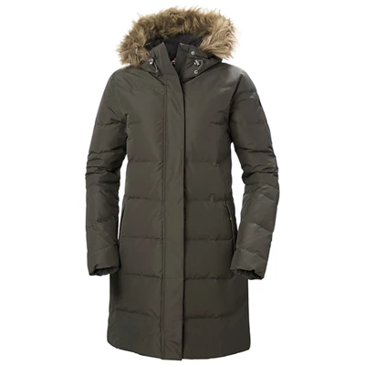 Dámské Bundy Parka Helly Hansen W Aden Černé | CKBWD-6843