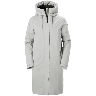 Dámské Bundy Parka Helly Hansen W Victoria Insulated Rain Šedé | NSWRF-7419