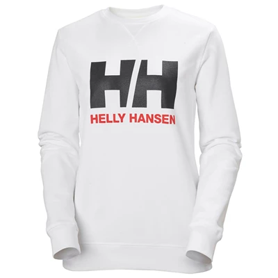 Dámské Košile Helly Hansen W Hh Logo Crew Sweat Bílé | ULVCH-8439