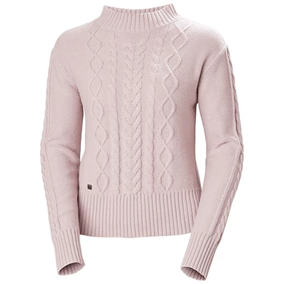 Dámské Košile Helly Hansen W Siren Cable Knit Šedé | GVPSJ-5174