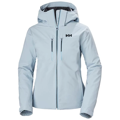 Dámské Lyžařské Bundy Helly Hansen W Alphelia Lifaloft Insulated Blankyt / Šedé | PHMGZ-4198