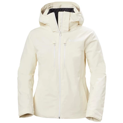 Dámské Lyžařské Bundy Helly Hansen W Alphelia Lifaloft Insulated Bílé | TVHKA-5904