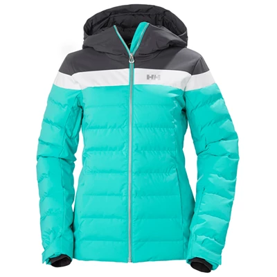 Dámské Lyžařské Bundy Helly Hansen W Imperial Puffy Tyrkysové | RBFIW-9603