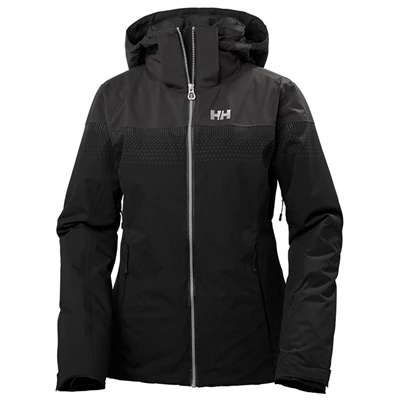 Dámské Lyžařské Bundy Helly Hansen W Motionista Lifaloft Insulated Černé | JSNEU-4082