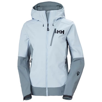 Dámské Lyžařské Bundy Helly Hansen W Odin Mountain Soft Šedé / Blankyt | AEINO-9871