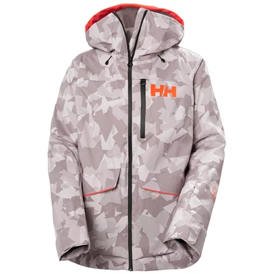 Dámské Lyžařské Bundy Helly Hansen W Powchaser Lifaloft Insulated Šedé | JWYXC-3204