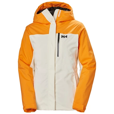 Dámské Lyžařské Bundy Helly Hansen W Snowplay Bílé | BNVJH-9671