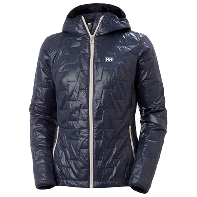 Dámské Mezivrstvy Helly Hansen W Lifaloft Insulated S Kapucí Tmavě Blankyt | VGULO-5193