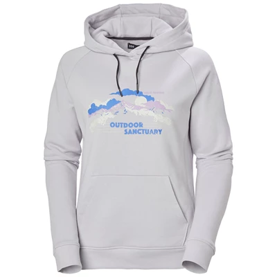 Dámské Mikiny Helly Hansen W F2f Organic Cottonhooded Šedé | NDCZV-3075