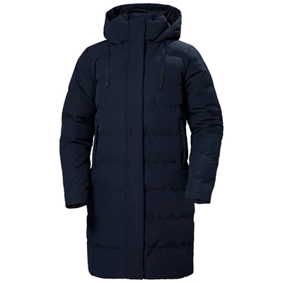 Dámské Neformální Bundy Helly Hansen W Mono Materiál Puffy Tmavě Blankyt | UWDPR-3687