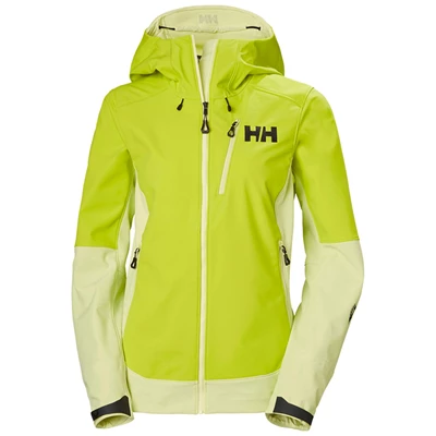 Dámské Skořápkové Bundy Helly Hansen W Odin Mountain Soft Světle Zelene | LSTQJ-4156