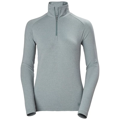 Dámské Svetry Helly Hansen W Verglas 1/2 Zip Up Šedé | YAHZQ-8529