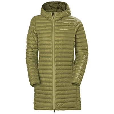 Dámské Turistické Bundy Helly Hansen W Sirdal Long Olivy Zelené | KGRWT-2749