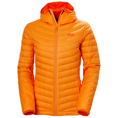 Dámské Venkovní Bundy Helly Hansen W Verglas S Kapucí Hybrid Oranžové | TZGFM-5613