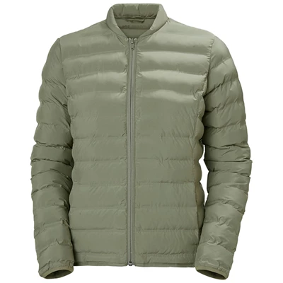 Dámské Zateplené Bundy Helly Hansen W Mono Materiál Zelene | LQUKN-6504