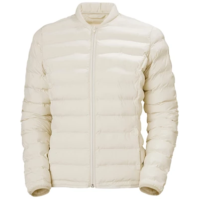 Dámské Zateplené Bundy Helly Hansen W Mono Materiál Krém | PLHEU-5276