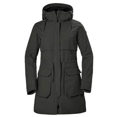 Dámské Zimní Bundy Helly Hansen W Boyne Šedé | SMAFU-0482