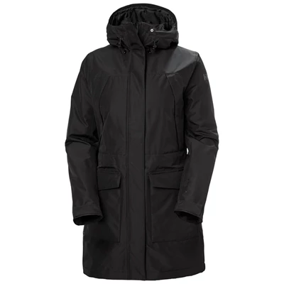 Dámské Zimní Bundy Helly Hansen W Frida Insulated Černé | QMBCR-4631