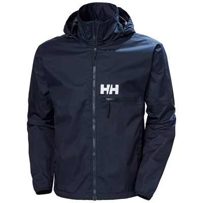 Pánské Bundy Do Deště Helly Hansen Active Stride Tmavě Blankyt | TJKNI-4801