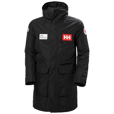 Pánské Bundy Do Deště Helly Hansen Rigging Černé | MKSCA-9274