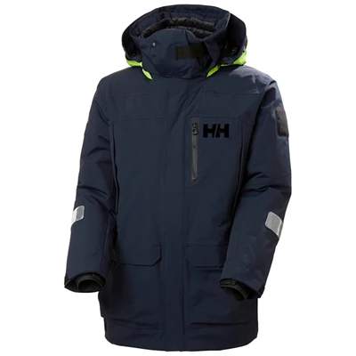 Pánské Bundy Parka Helly Hansen Arctic Ocean Tmavě Blankyt | GTBYX-0589