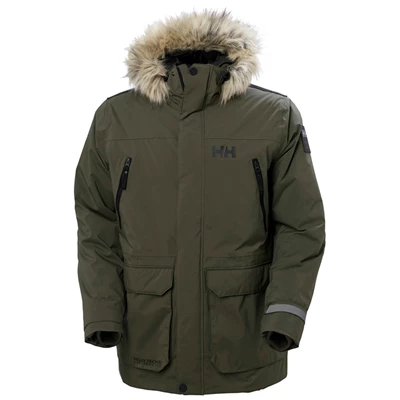 Pánské Bundy Parka Helly Hansen Reine Šedé | OKSRI-3509