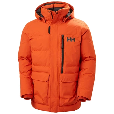 Pánské Bundy Parka Helly Hansen Tromsoe Oranžové / Červené | SIXDC-9671