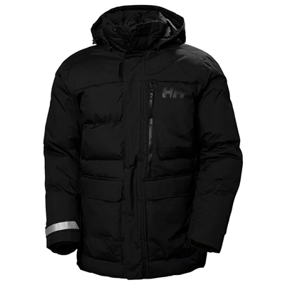 Pánské Bundy Parka Helly Hansen Tromsoe Černé | SMEHW-9756