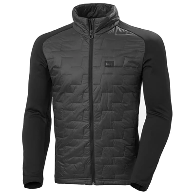 Pánské Kabáty Pro Volný Čas Helly Hansen Lifaloft Hybrid Černé | HKPOC-2405