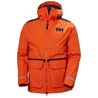 Pánské Kabáty Pro Volný Čas Helly Hansen Patrol Transition Oranžové / Červené | RGYZW-2076