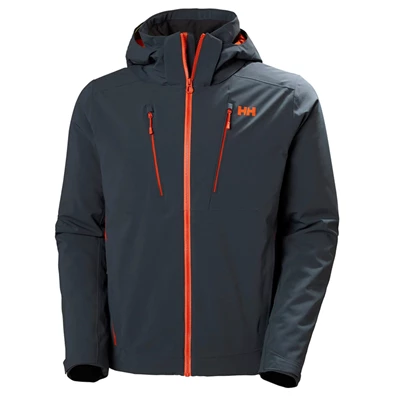 Pánské Lyžařské Bundy Helly Hansen Alpha 3.0 Šedé | CXVQZ-1709