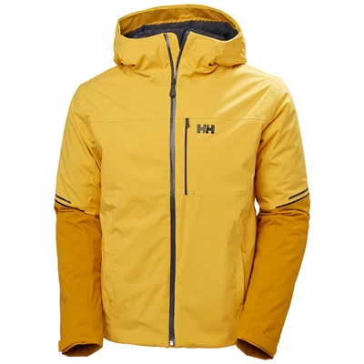 Pánské Lyžařské Bundy Helly Hansen Carv Lifaloft Insulated Hnědé | DJVKO-3765