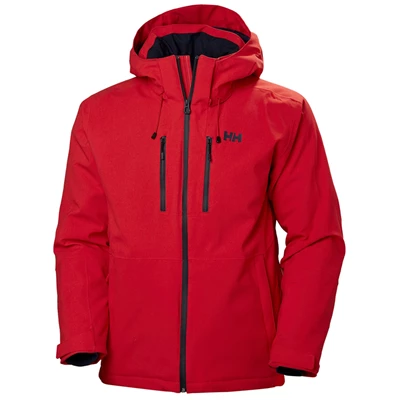 Pánské Lyžařské Bundy Helly Hansen Juniper 3.0 Červené | LYCON-0865