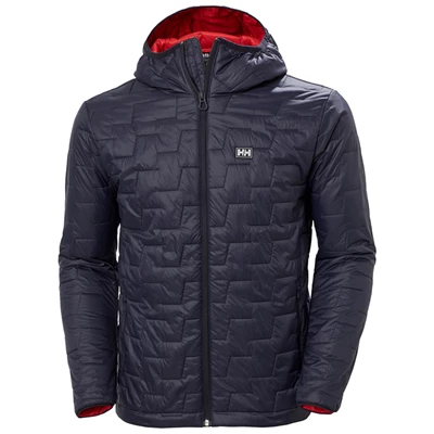 Pánské Lyžařské Bundy Helly Hansen Lifaloft Insulated S Kapucí Tmavě Blankyt | QPWJS-0471