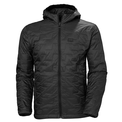 Pánské Mezivrstvy Helly Hansen Lifaloft Insulated S Kapucí Černé | PMCDW-6089