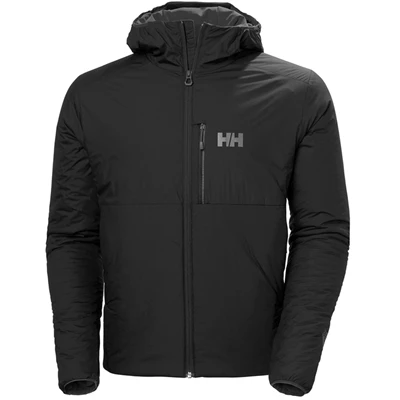 Pánské Mezivrstvy Helly Hansen Odin Stretch S Kapucí Černé | EFUOQ-9018