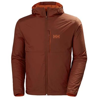 Pánské Mezivrstvy Helly Hansen Odin Stretch S Kapucí Light Hnědé | VHPEX-0643