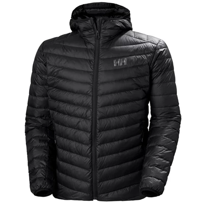 Pánské Mezivrstvy Helly Hansen Verglas S Kapucí Černé | KJBMO-0365