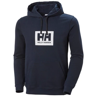 Pánské Mikiny Helly Hansen Hh Boxhooded Tmavě Blankyt | YAPLD-2705