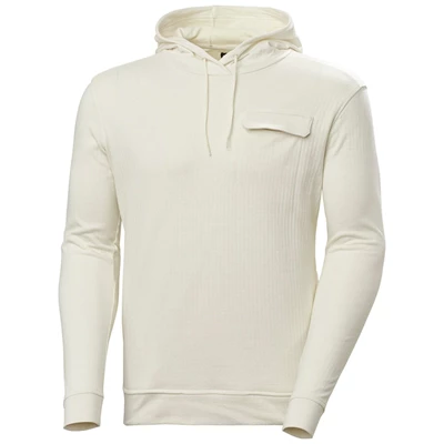 Pánské Mikiny Helly Hansen Hyggen S Kapucí Bílé | EZVDR-7094