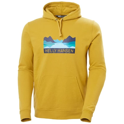 Pánské Mikiny Helly Hansen Nord Graphic Pull Over S Kapucí Hnědé | WQYSA-5730