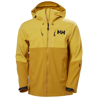 Pánské Skořápkové Bundy Helly Hansen Odin Mountain Soft Hnědé | LYMAV-6801