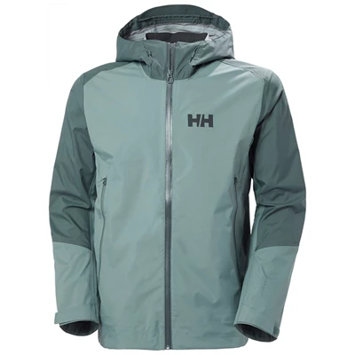 Pánské Skořápkové Bundy Helly Hansen Verglas 3l 2.0 Blankyt / Šedé | DFRNX-5182