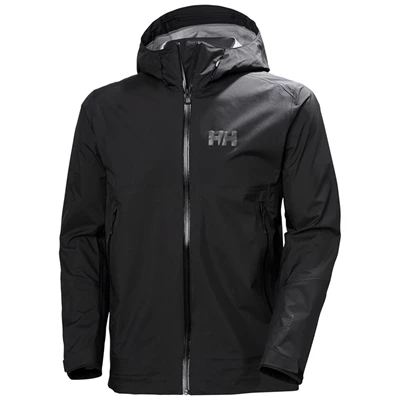 Pánské Skořápkové Bundy Helly Hansen Verglas 3l 2.0 Černé | LOVYQ-7623