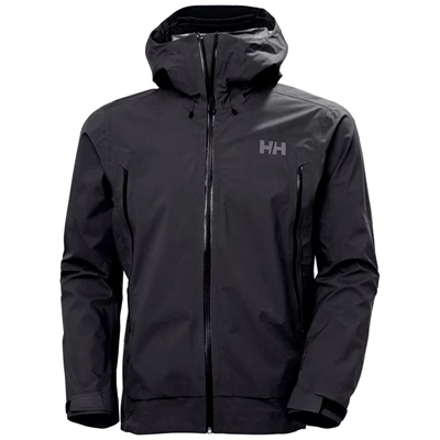 Pánské Skořápkové Bundy Helly Hansen Verglas Infinity Černé | OGKWI-6508