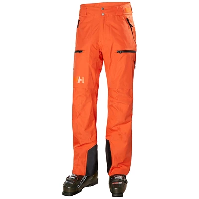 Pánské Skořápkové Kalhoty Helly Hansen Elevation Infinity 2.0 Oranžové / Červené | TVDGO-4329