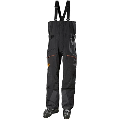 Pánské Skořápkové Kalhoty Helly Hansen Sogn Bib Černé | YOKPX-2478